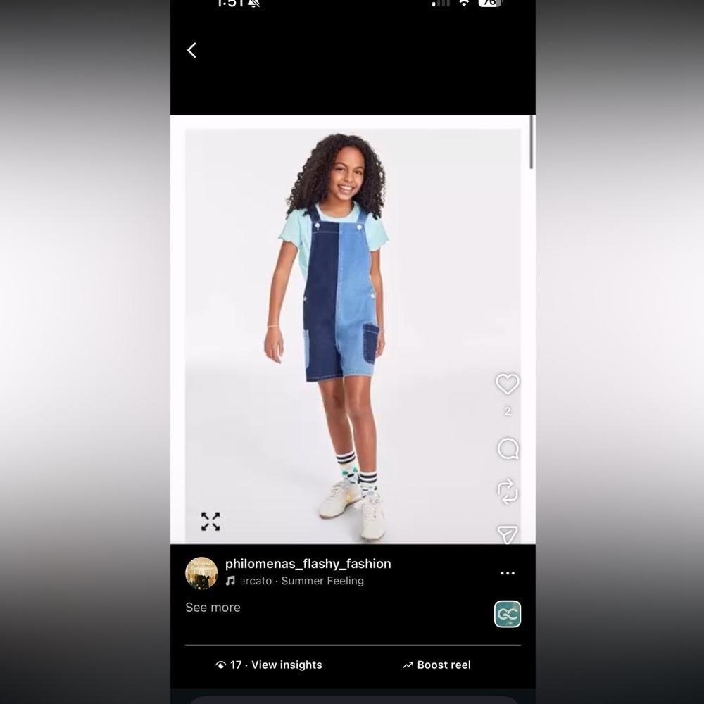 Epic Threads Blue Kids Overalls